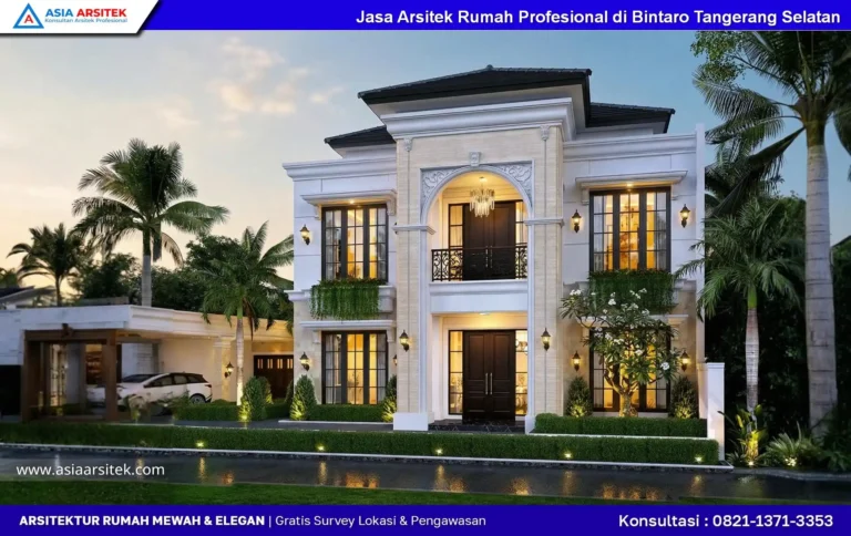 Jasa Arsitek Rumah Profesional di Bintaro Tangerang Selatan