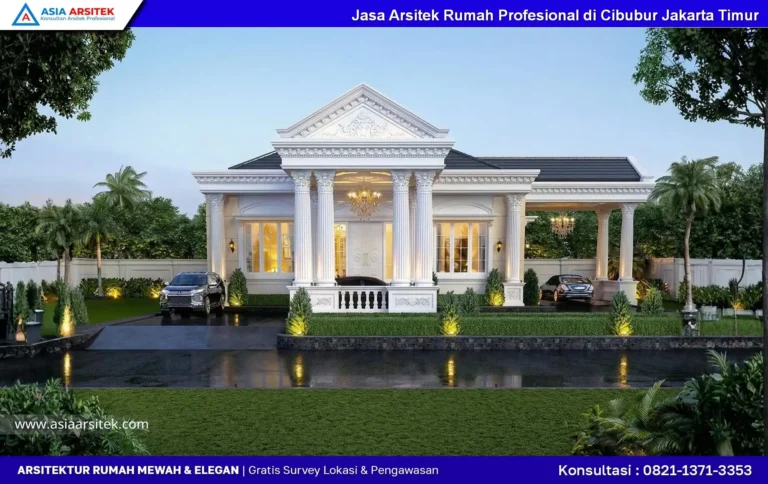 Jasa Arsitek Rumah Profesional di Cibubur Jakarta Timur