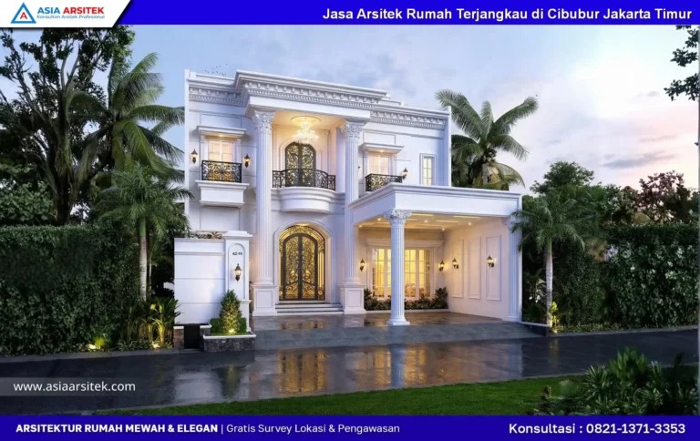 Jasa Arsitek Rumah Terjangkau di Cibubur Jakarta Timur