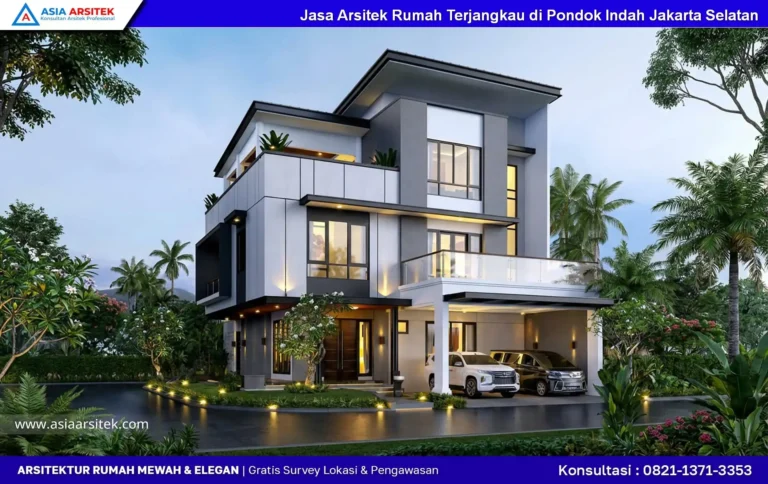 Jasa Arsitek Rumah Terjangkau di Pondok Indah Jakarta Selatan