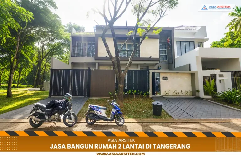 jasa bangun rumah 2 lantai di Tangerang