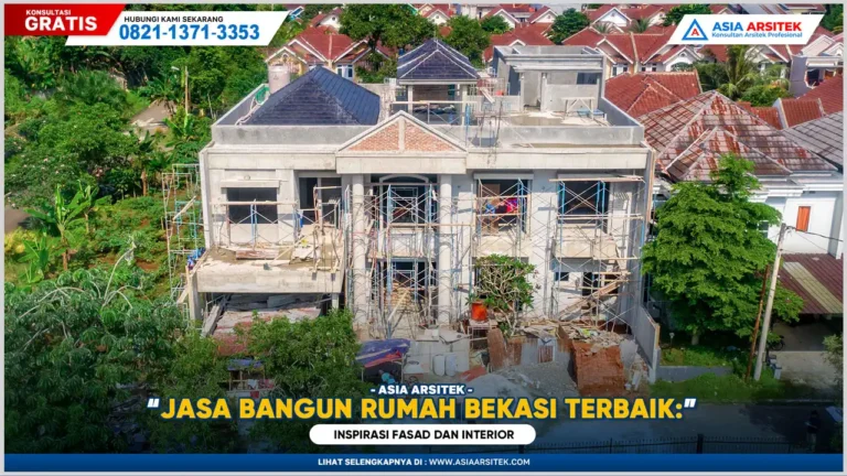 Jasa Bangun Rumah Bekasi Terbaik: Inspirasi Fasad dan Interior