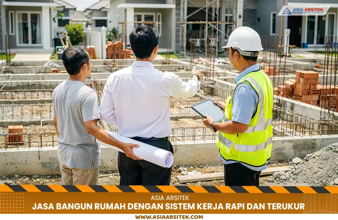 Jasa bangun rumah di Tangerang dengan sistem kerja rapi dan terukur
