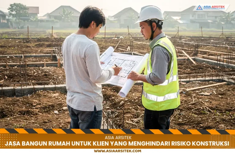 jasa bangun rumah di Tangerang untuk klien yang menghindari risiko konstruksi