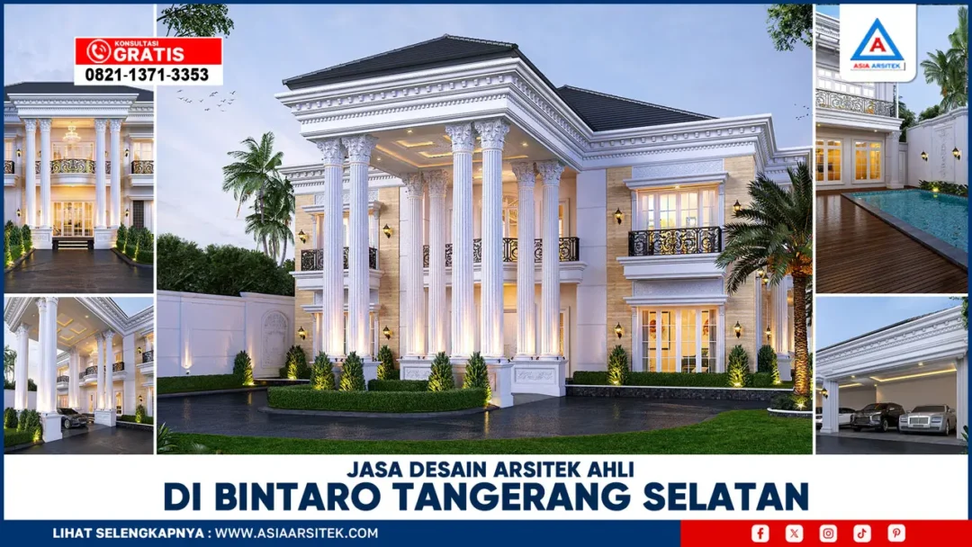 Jasa Desain Arsitek Ahli di Bintaro Tangerang Selatan