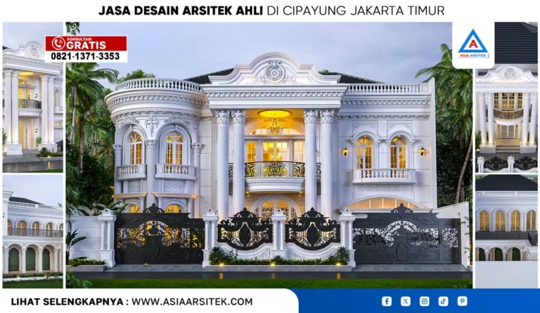 Jasa Desain Arsitek Ahli di Cipayung Jakarta Timur