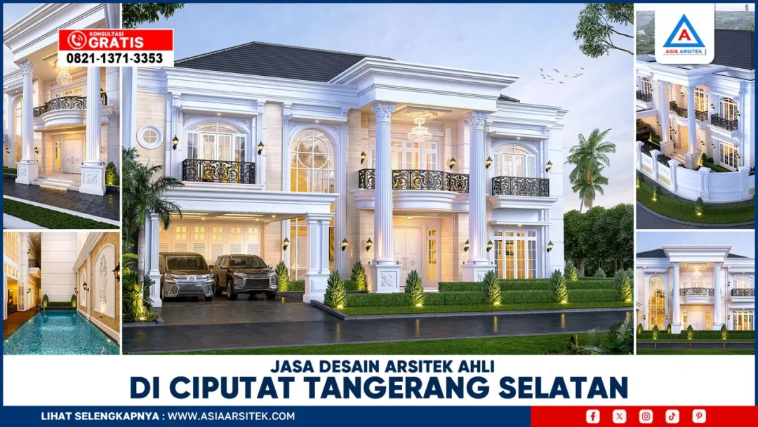 Jasa Desain Arsitek Ahli di Ciputat Tangerang Selatan