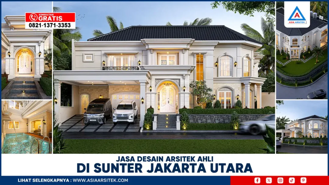 Jasa Desain Arsitek Ahli di Sunter Jakarta Utara