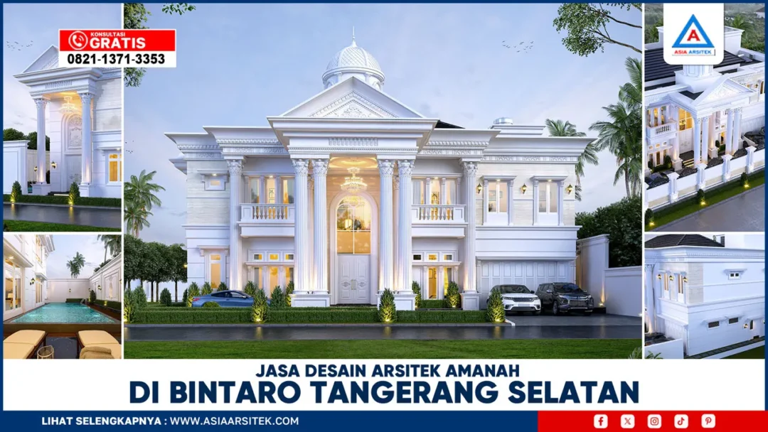 Jasa Desain Arsitek Amanah di Bintaro Tangerang Selatan