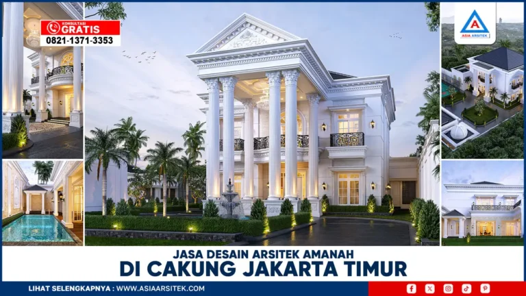 Jasa Desain Arsitek Amanah di Cakung Jakarta Timur