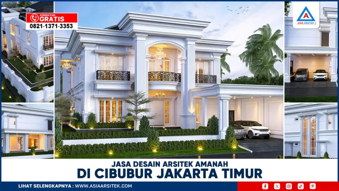 Jasa Desain Arsitek Amanah di Cibubur Jakarta Timur