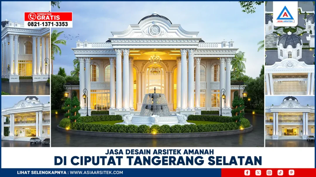 Jasa Desain Arsitek Amanah di Ciputat Tangerang Selatan