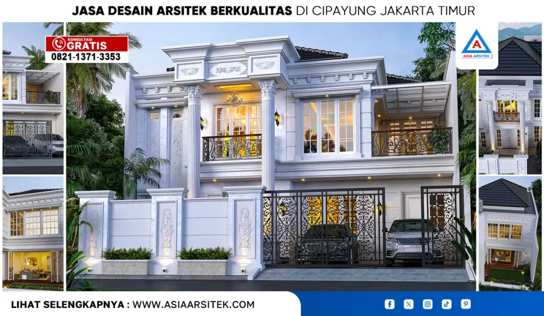 Jasa Desain Arsitek Berkualitas di Cipayung Jakarta Timur