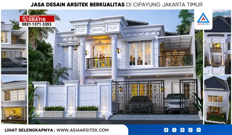 Jasa Desain Arsitek Berkualitas di Cipayung Jakarta Timur