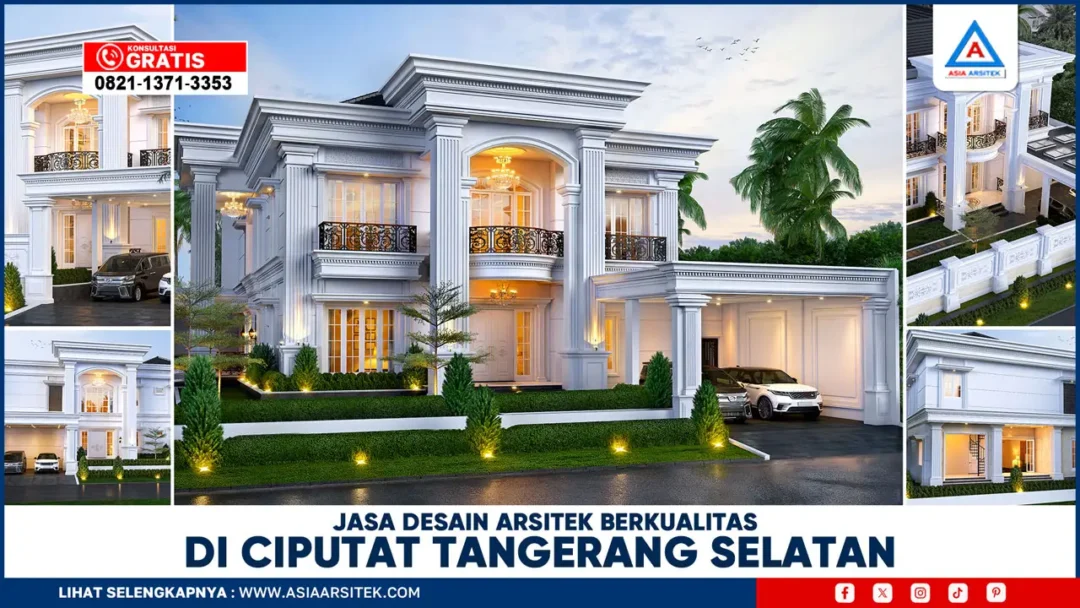 Jasa Desain Arsitek Berkualitas di Ciputat Tangerang Selatan
