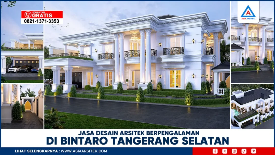 Jasa Desain Arsitek Berpengalaman di Bintaro Tangerang Selatan