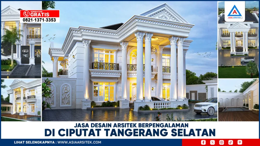 Jasa Desain Arsitek Berpengalaman di Ciputat Tangerang Selatan