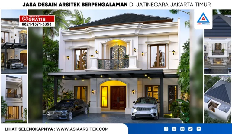 Jasa Desain Arsitek Berpengalaman di Jatinegara Jakarta Timur