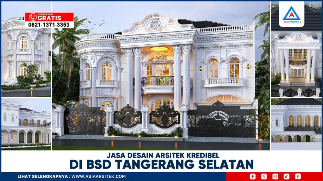 Jasa Desain Arsitek Kredibel di BSD Tangerang Selatan