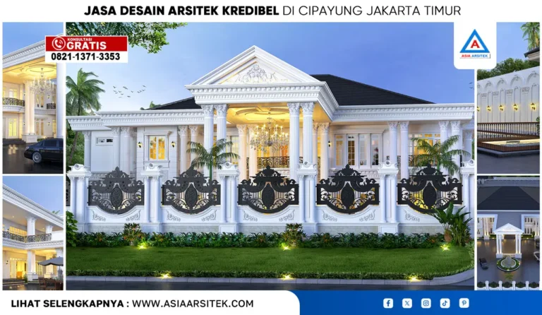 Jasa Desain Arsitek Kredibel di Cipayung Jakarta Timur