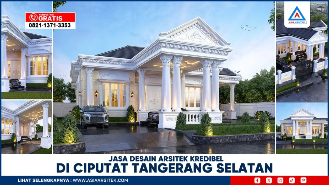 Jasa Desain Arsitek Kredibel di Ciputat Tangerang Selatan