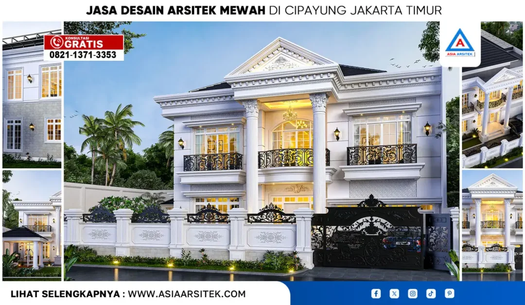 Jasa Desain Arsitek Mewah di Cipayung Jakarta Timur