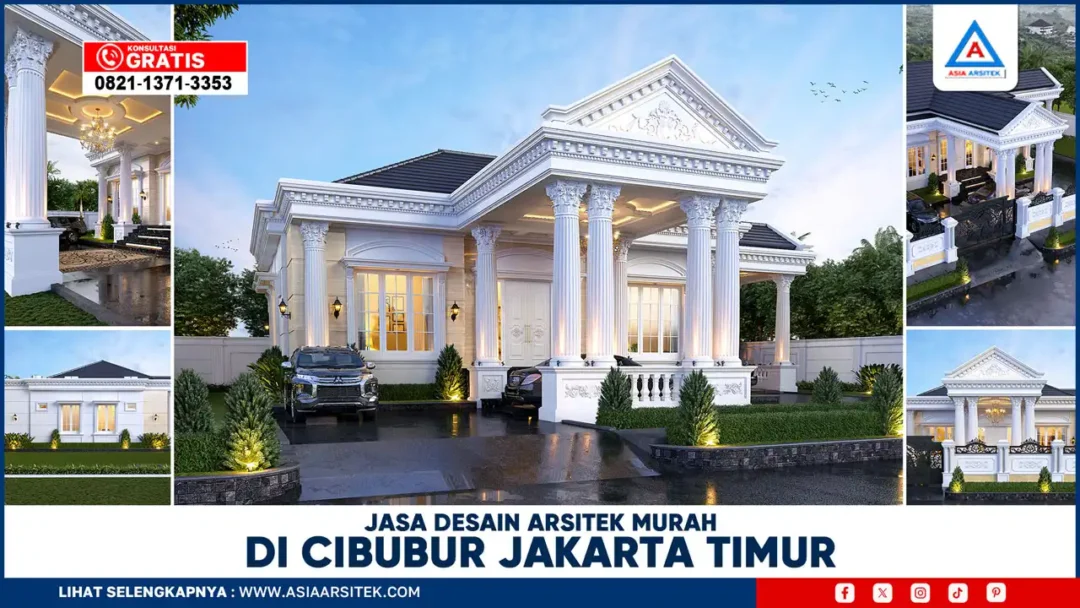Jasa Desain Arsitek Murah di Cibubur Jakarta Timur