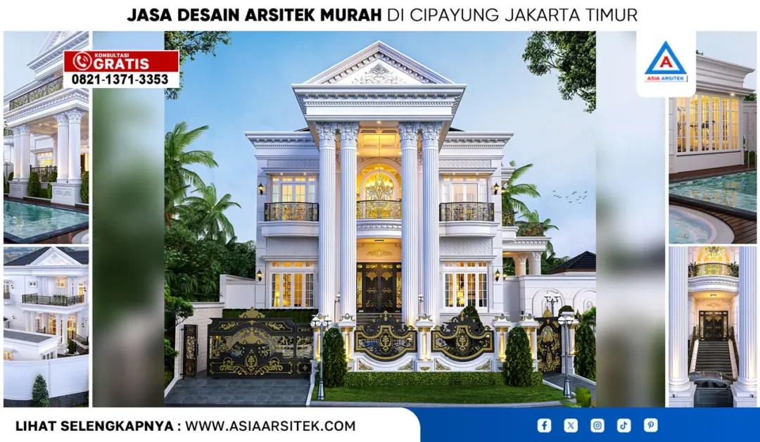 Jasa Desain Arsitek Murah di Cipayung Jakarta Timur