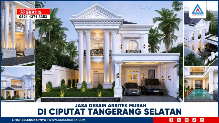 Jasa Desain Arsitek Murah di Ciputat Tangerang Selatan