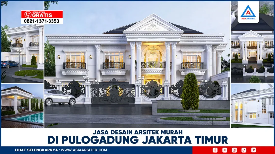Jasa Desain Arsitek Murah di Pulogadung Jakarta Timur