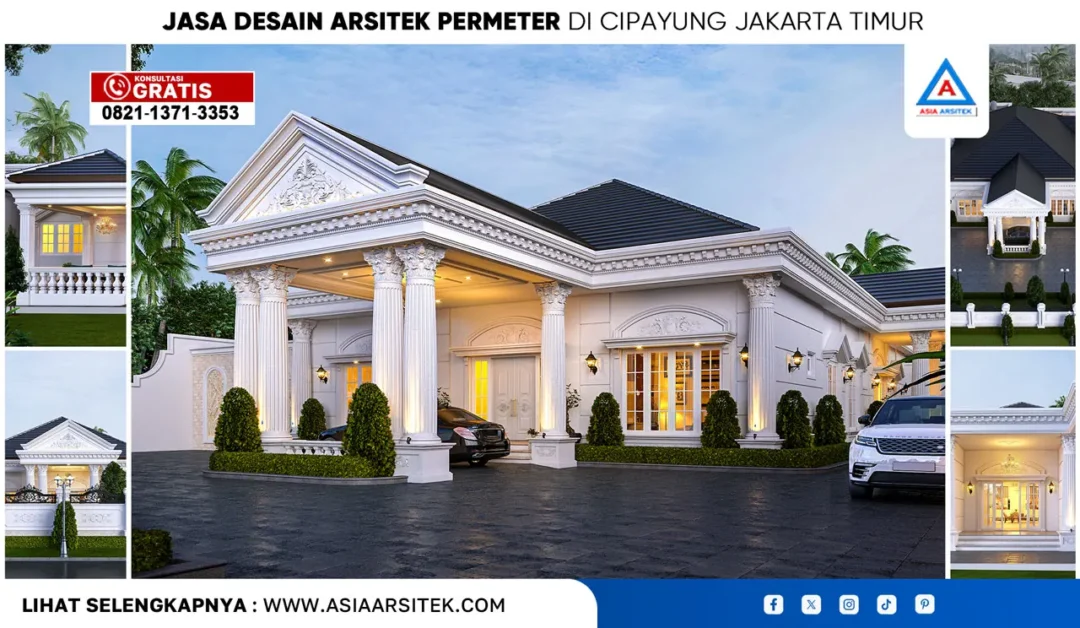 Jasa Desain Arsitek PerMeter di Cipayung Jakarta Timur