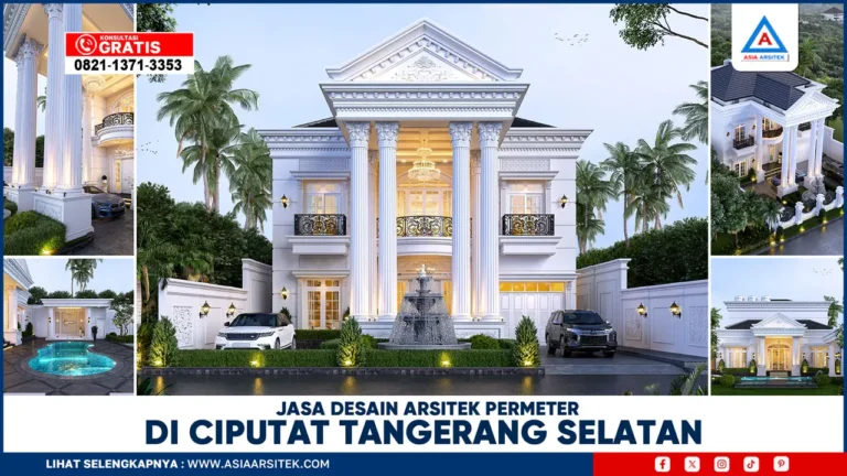 Jasa Desain Arsitek PerMeter di Ciputat Tangerang Selatan