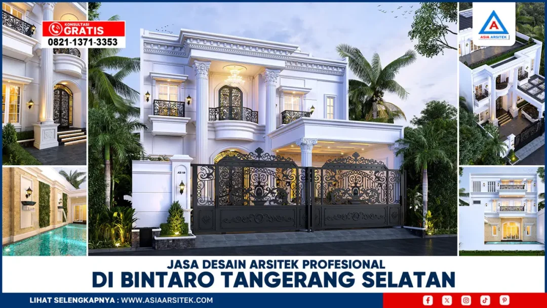 Jasa Desain Arsitek Profesional di Bintaro Tangerang Selatan