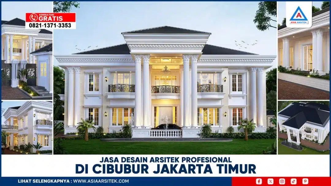 Jasa Desain Arsitek Profesional di Cibubur Jakarta Timur
