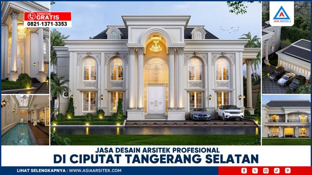 Jasa Desain Arsitek Profesional di Ciputat Tangerang Selatan
