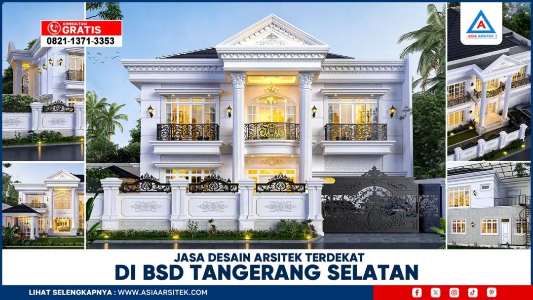 Jasa Desain Arsitek Terdekat di BSD Tangerang Selatan