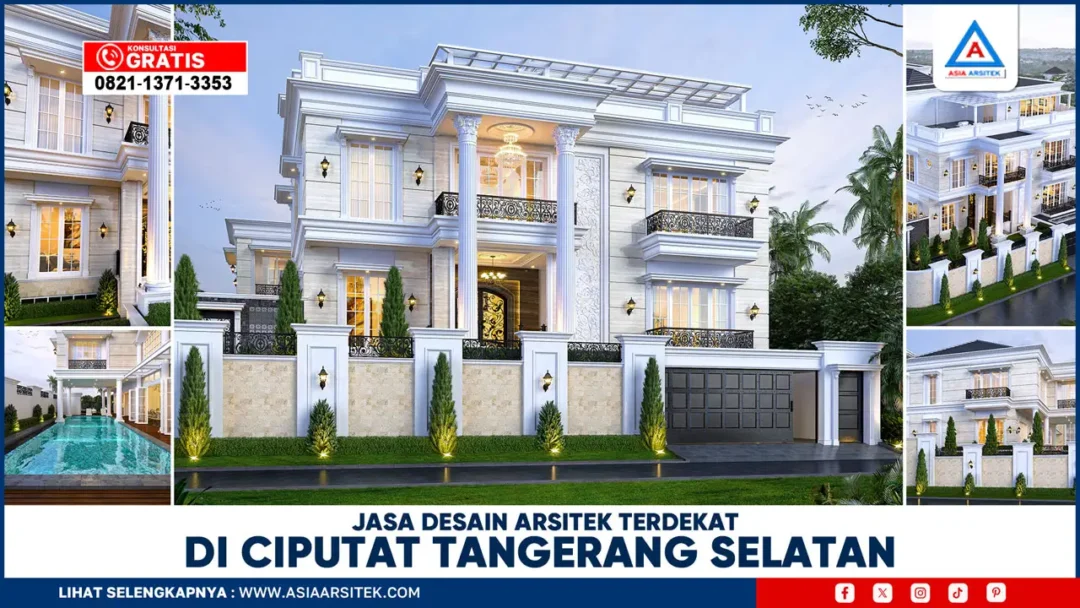 Jasa Desain Arsitek Terdekat di Ciputat Tangerang Selatan
