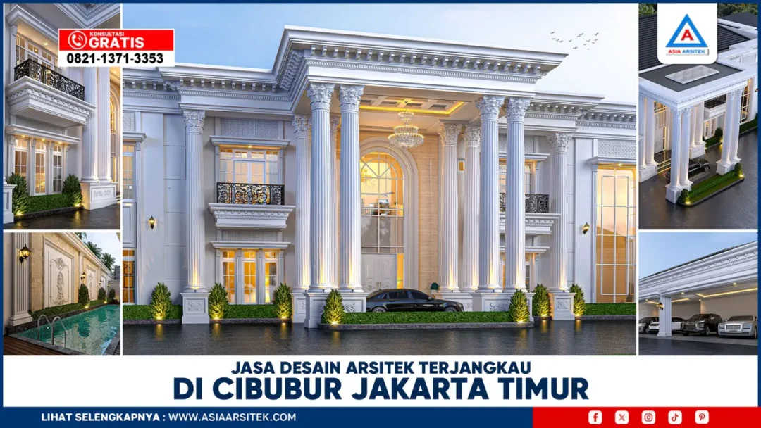 Jasa Desain Arsitek Terjangkau di Cibubur Jakarta Timur