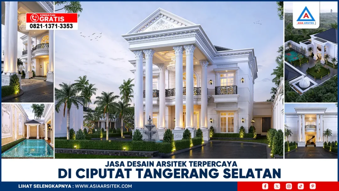 Jasa Desain Arsitek Terpercaya di Ciputat Tangerang Selatan