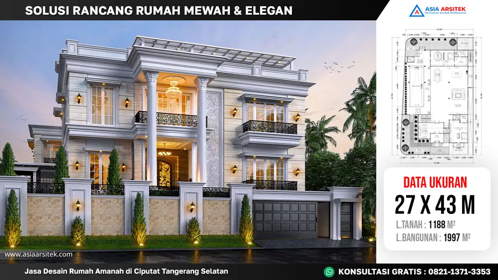 Jasa Desain Rumah Amanah di Ciputat Tangerang Selatan, Desain Rumah Mewah Klasik, Jasa Desain Rumah BSD Tangerang Selatan, Jasa Arsitek BSD Tangerang Selatan, Arsitek BSD Tangerang Selatan, Jasa Desain Rumah Rumah, Jasa Desain Rumah, jasa arsitek rumah, jasa desain arsitek, jasa desain interior, harga jasa desain rumah, harga jasa arsitek rumah, harga jasa arsitek per m2, jasa desain rumah gratis, jasa desain rumah murah, jasa desain rumah dan rab, jasa desain rumah mewah, jasa desain rumah klasik, desain rumah 1 lantai, desain rumah 2 lantai, asia arsitek 1 lantai, asia arsitek 2 lantai