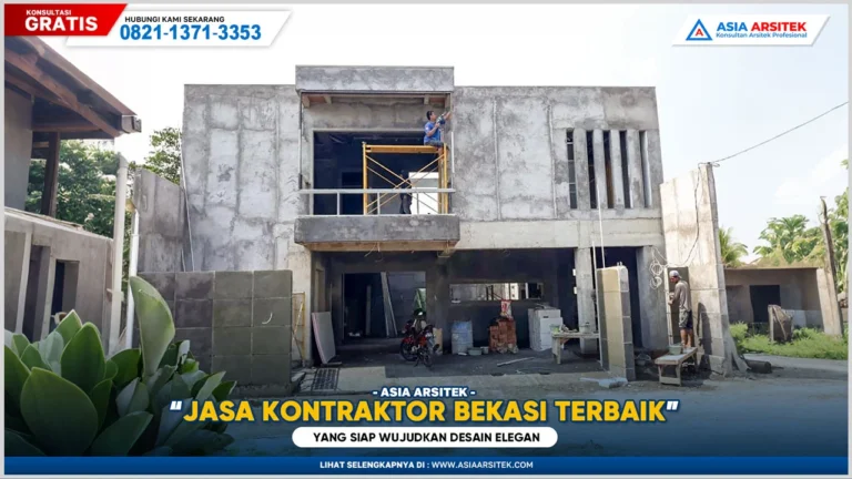Jasa Kontraktor Bangunan Bekasi Terbaik yang Siap Wujudkan Desain Elegan