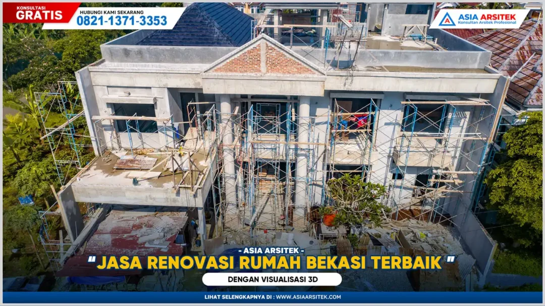 Jasa Renovasi Rumah Bekasi Terbaik dengan Visualisasi 3D