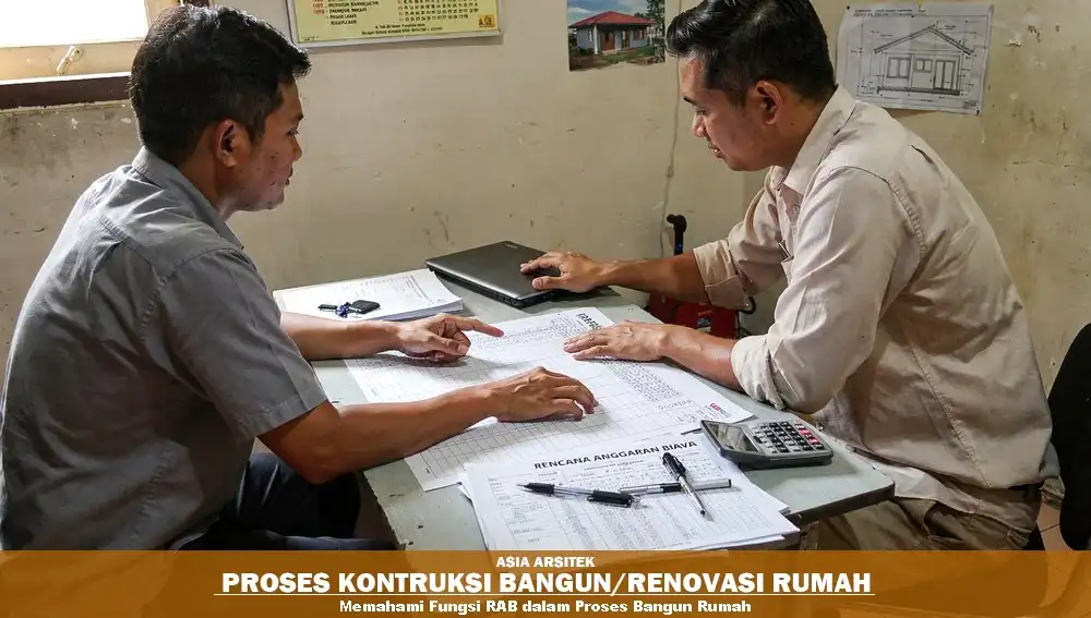 fungsi RAB bangun rumah sebagai panduan biaya