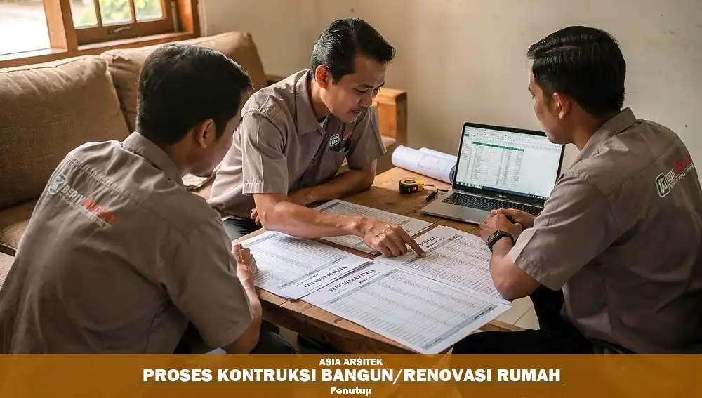 pendampingan profesional dalam memahami RAB bangun rumah