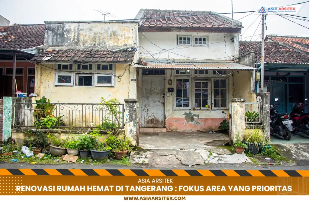 Renovasi rumah hemat di Tangerang