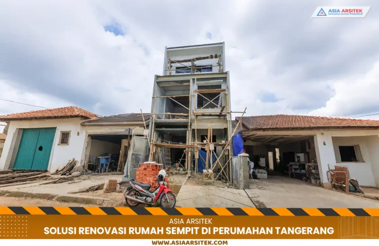 Kondisi rumah sempit di perumahan Tangerang