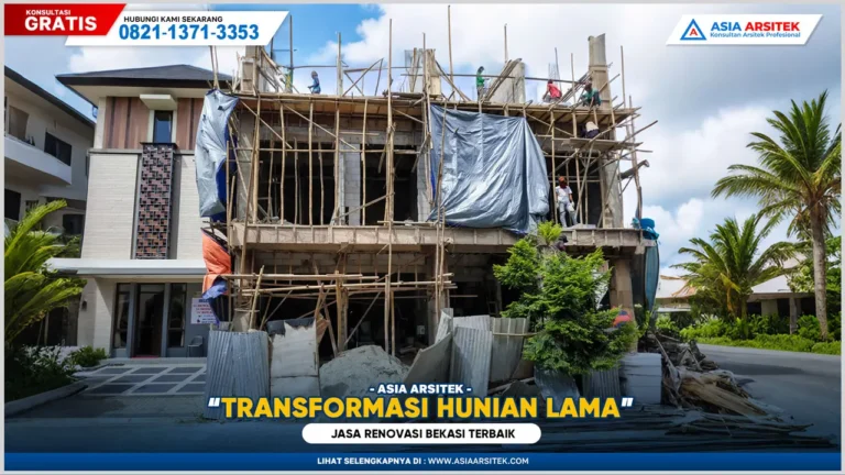 Transformasi Hunian Lama Bersama Jasa Renovasi Bekasi Terbaik