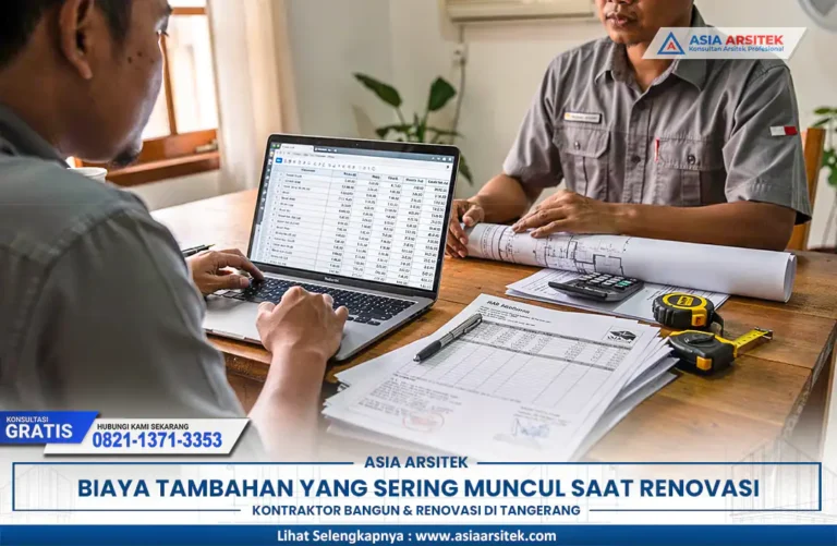 ilustrasi biaya tambahan renovasi rumah yang membengkak