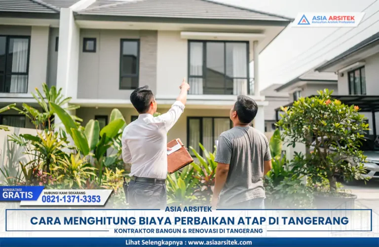 survei kondisi atap rumah untuk menghitung biaya perbaikan atap tangerang