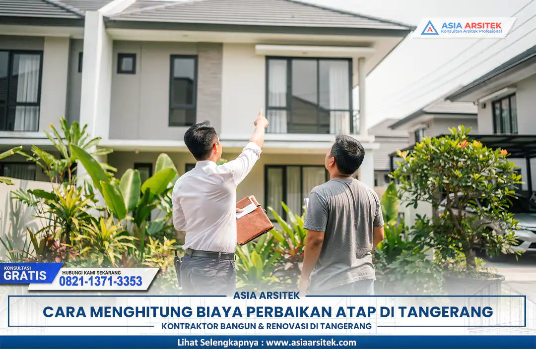 survei kondisi atap rumah untuk menghitung biaya perbaikan atap tangerang